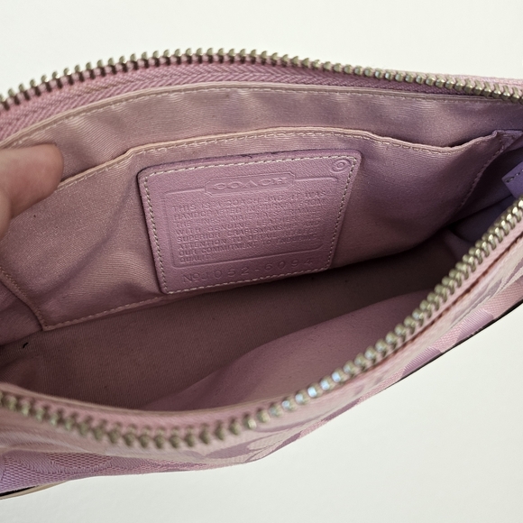 Coach Demi Leather Baguette Bag 6094 - Picture 2 of 7